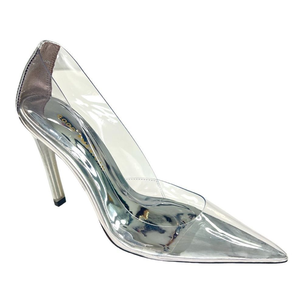 Good American Women’s Glass Cinder-f*cking-rella Pump Size 6